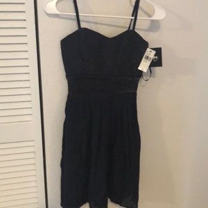 New with tag. Lace blue dress. Size 1/xs